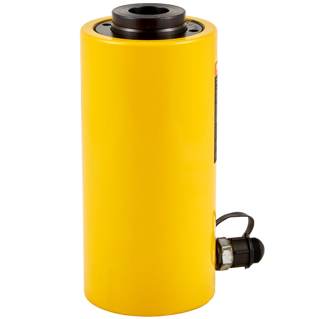 Tuščiaviduris hidraulinis cilindras VEVOR 30T, 100 mm eiga
