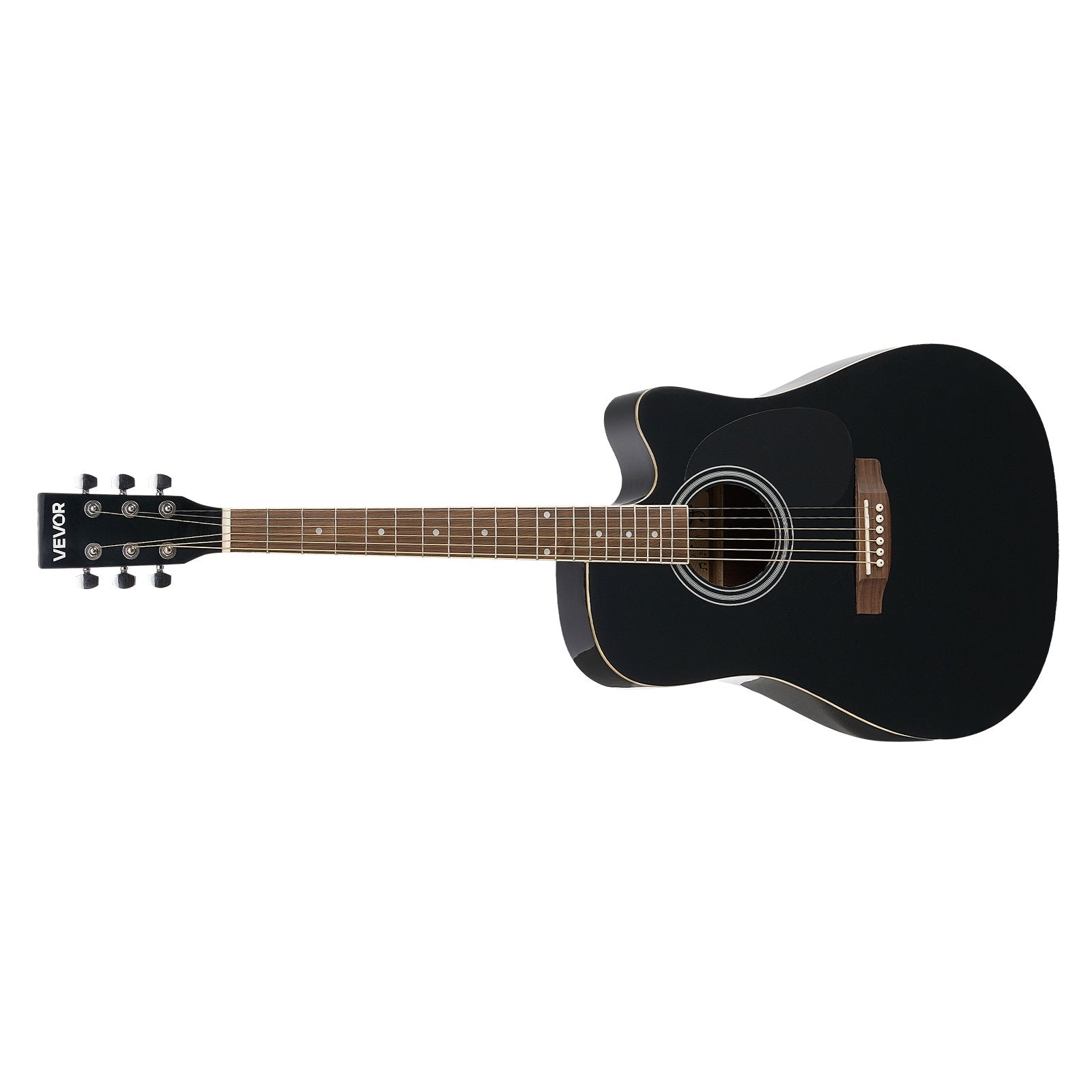 Akustinė gitara VEVOR FG068C-41BK, 1041 mm