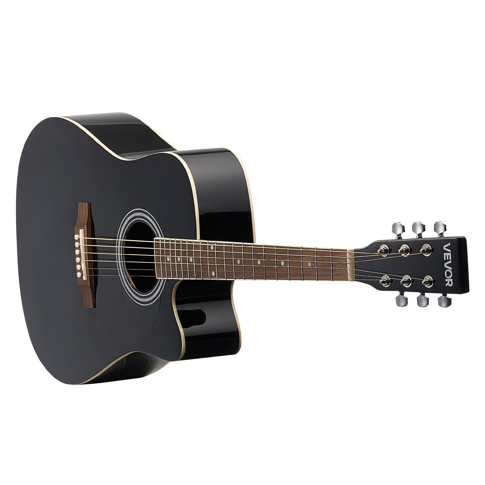 Akustinė gitara VEVOR FG068C-41BK, 1041 mm
