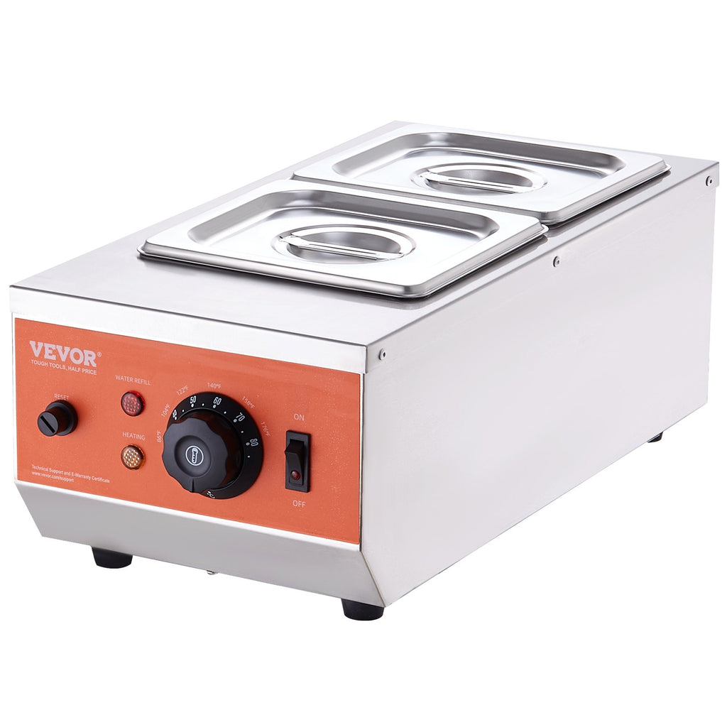 Šokolado lydymo ir temperavimo aparatas VEVOR CS-2, 2 talpos po 1,5 l
