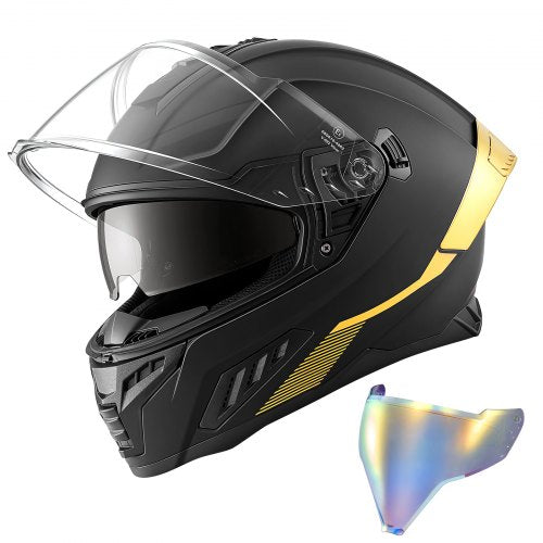 Motociklininko šalmas VEVOR V-822, M dydis
