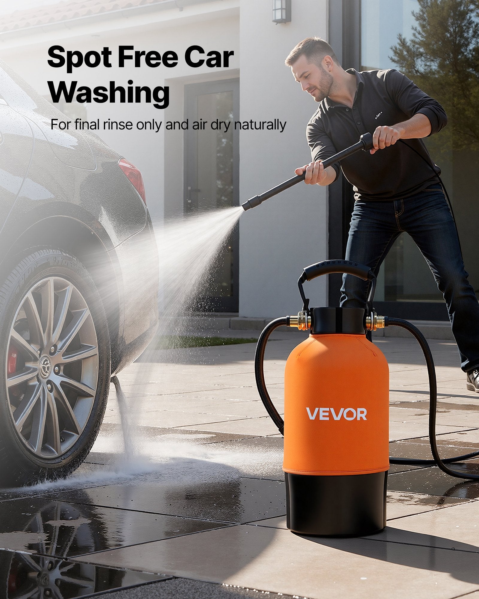 Dejonizuoto vandens sistema automobilių plovimui VEVOR PRS-XCG713, 5 l dervos talpa