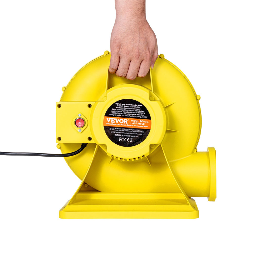Oro pūstuvas pripučiamoms pramogoms VEVOR SH-E7 MULTI, 690 W