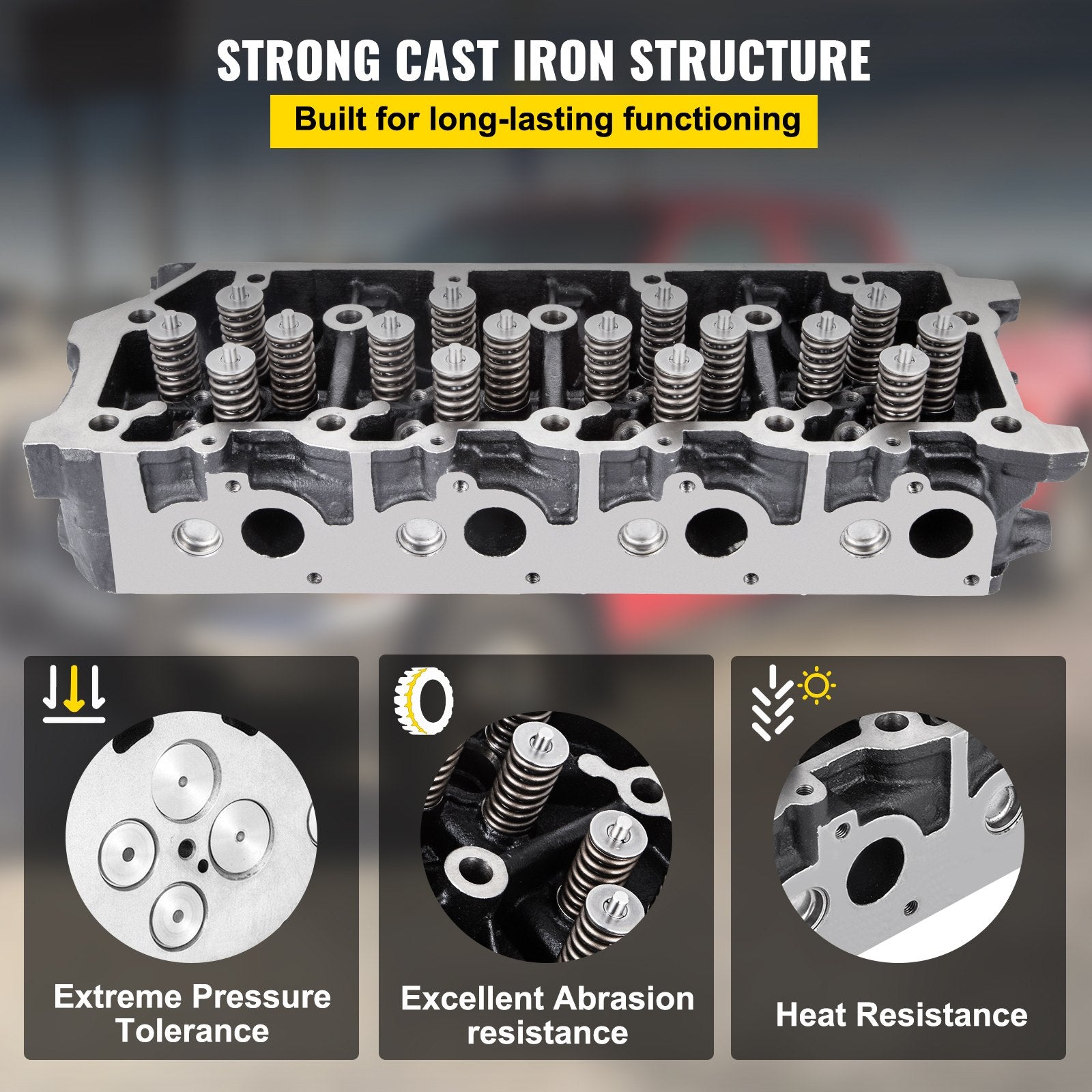 Variklio galvutė VEVOR Ford F250/F350/F450/F550, 6.4L V8 Diesel