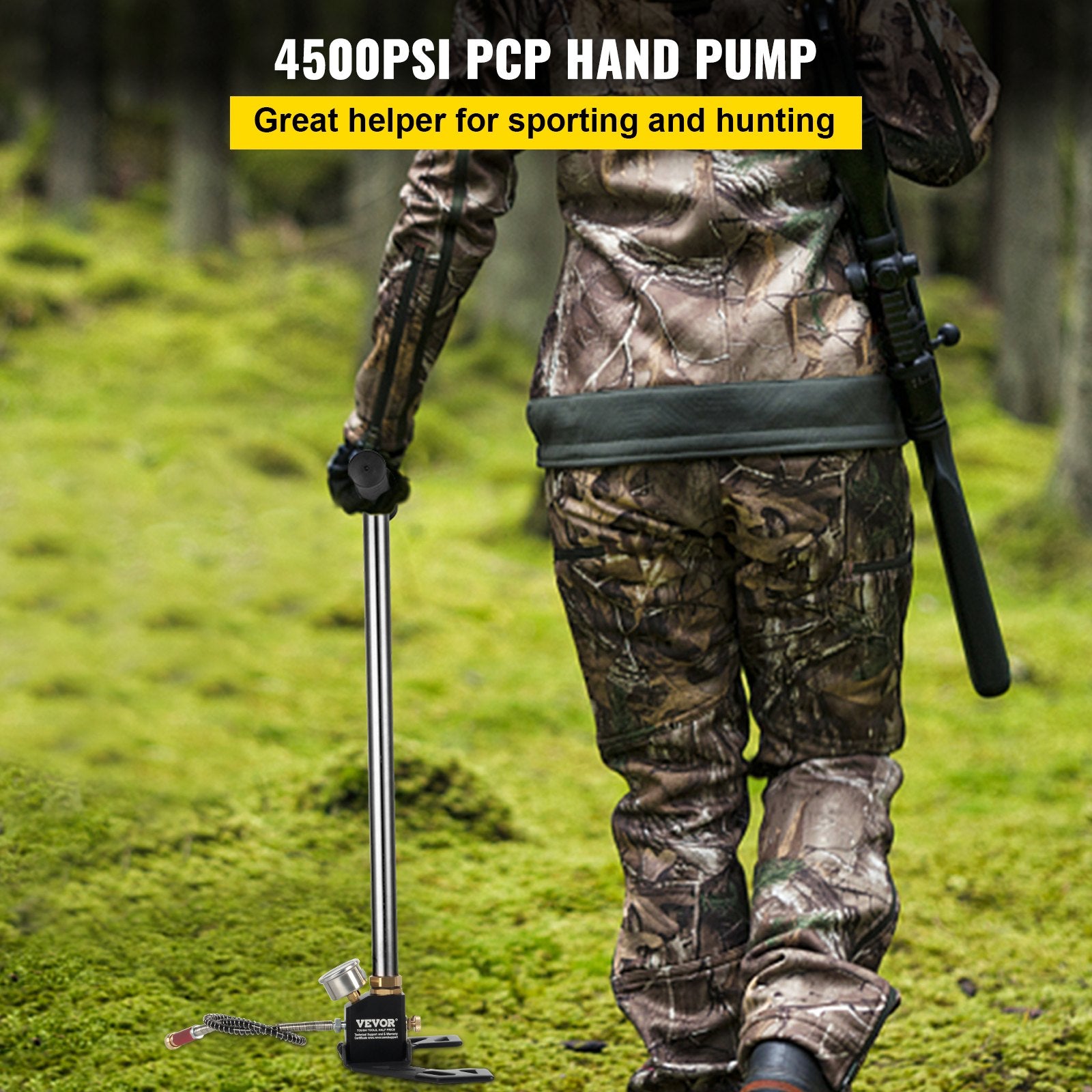 PCP aukšto slėgio pompa VEVOR 3-Stage, 4500 psi