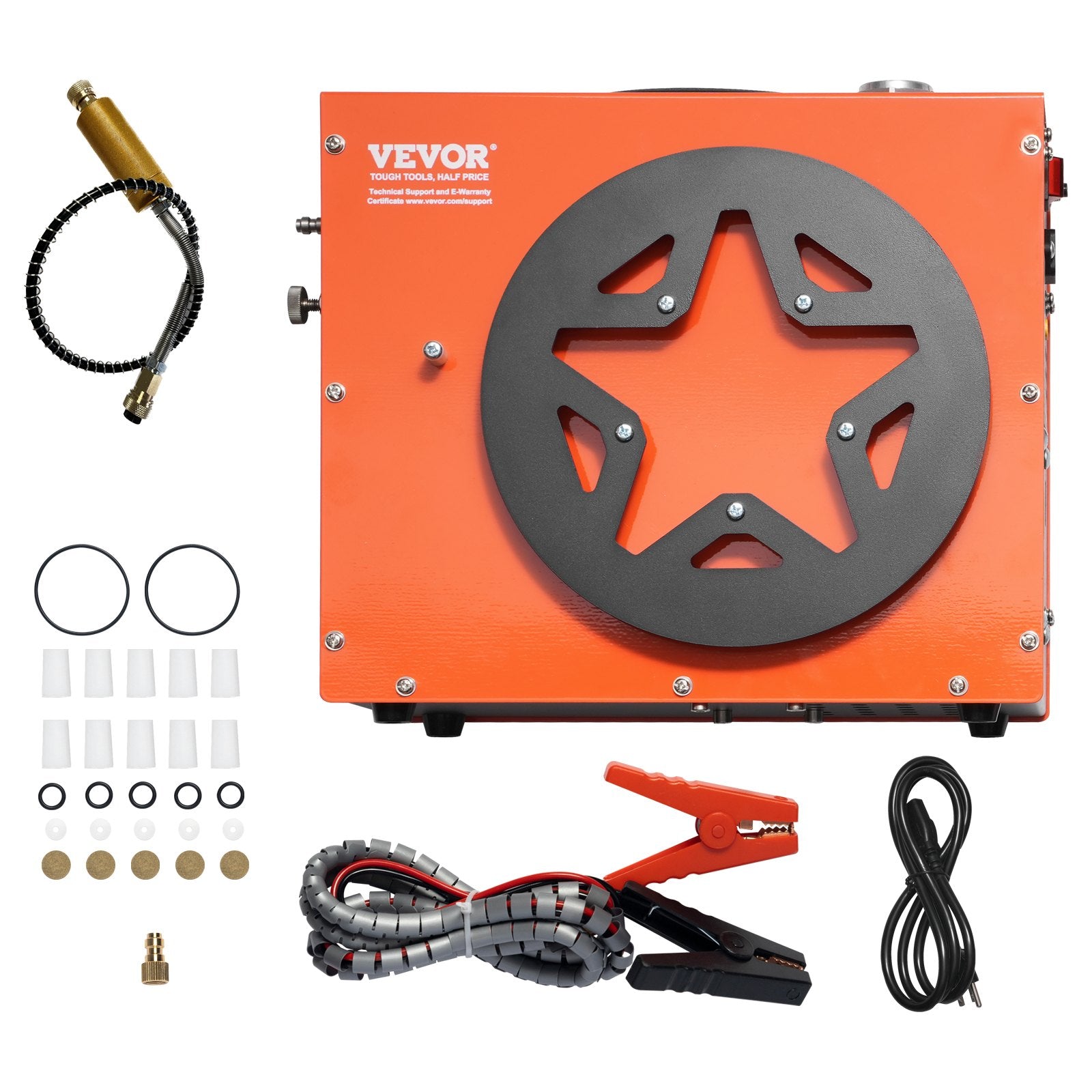 PCP oro kompresorius VEVOR SS-PAC04A, 300 bar