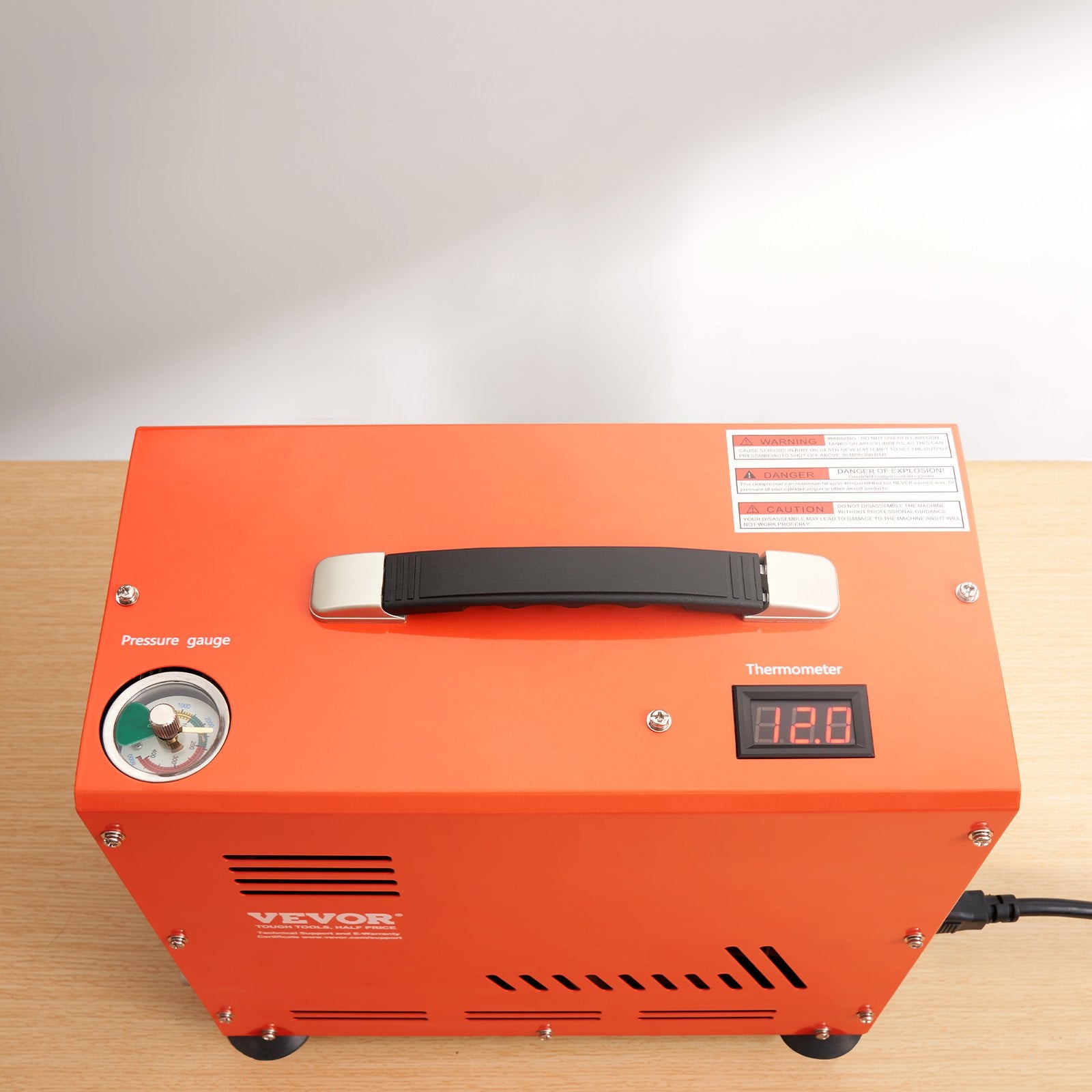 PCP oro kompresorius VEVOR 800W, 30Mpa