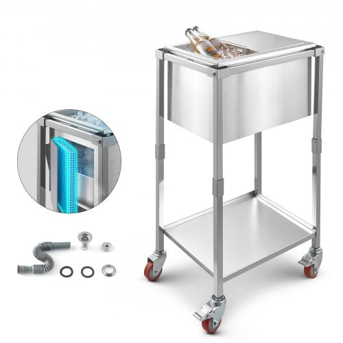 Mobili gėrimų šaldymo dėžė VEVOR ICB-SR181214, 28 l talpa