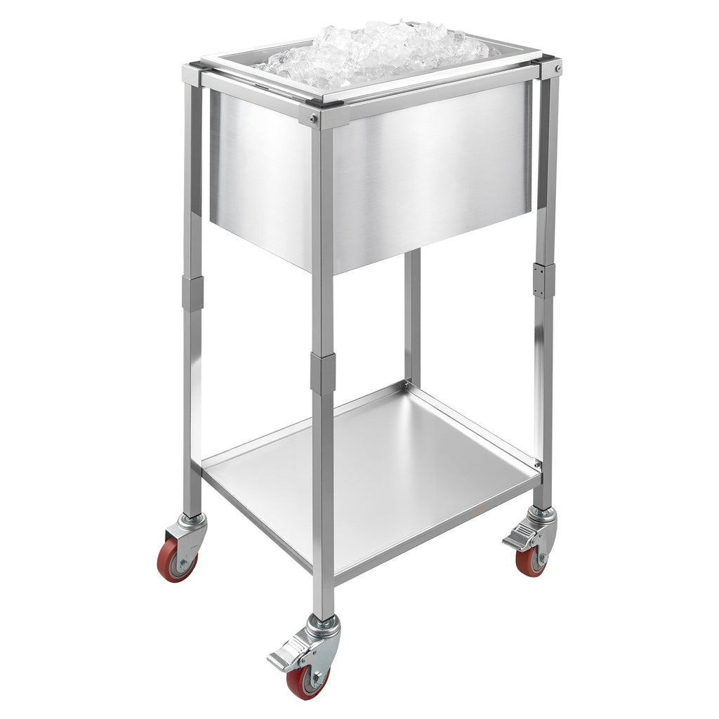 Mobili ledo dėžė-vežimėlis VEVOR ICB-FR201412, 31 l talpa