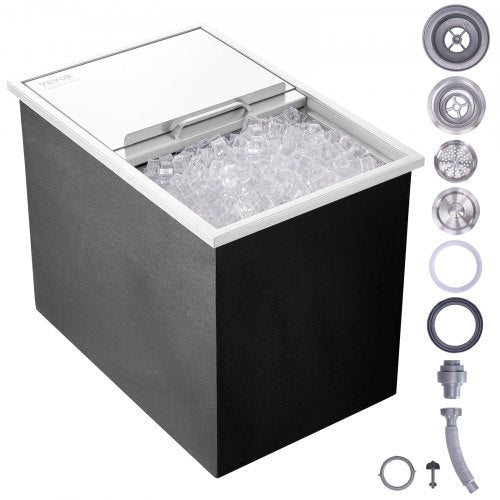 Įmontuojama ledo talpa VEVOR FG-SKU13, 109,5 l