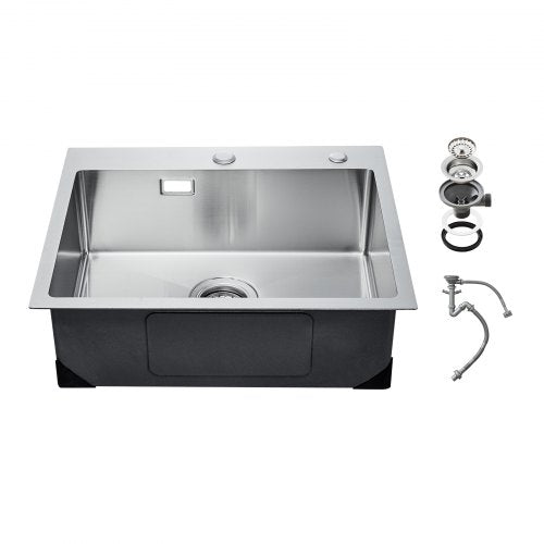 Virtuvės plautuvė VEVOR T554519RS0, 55 cm