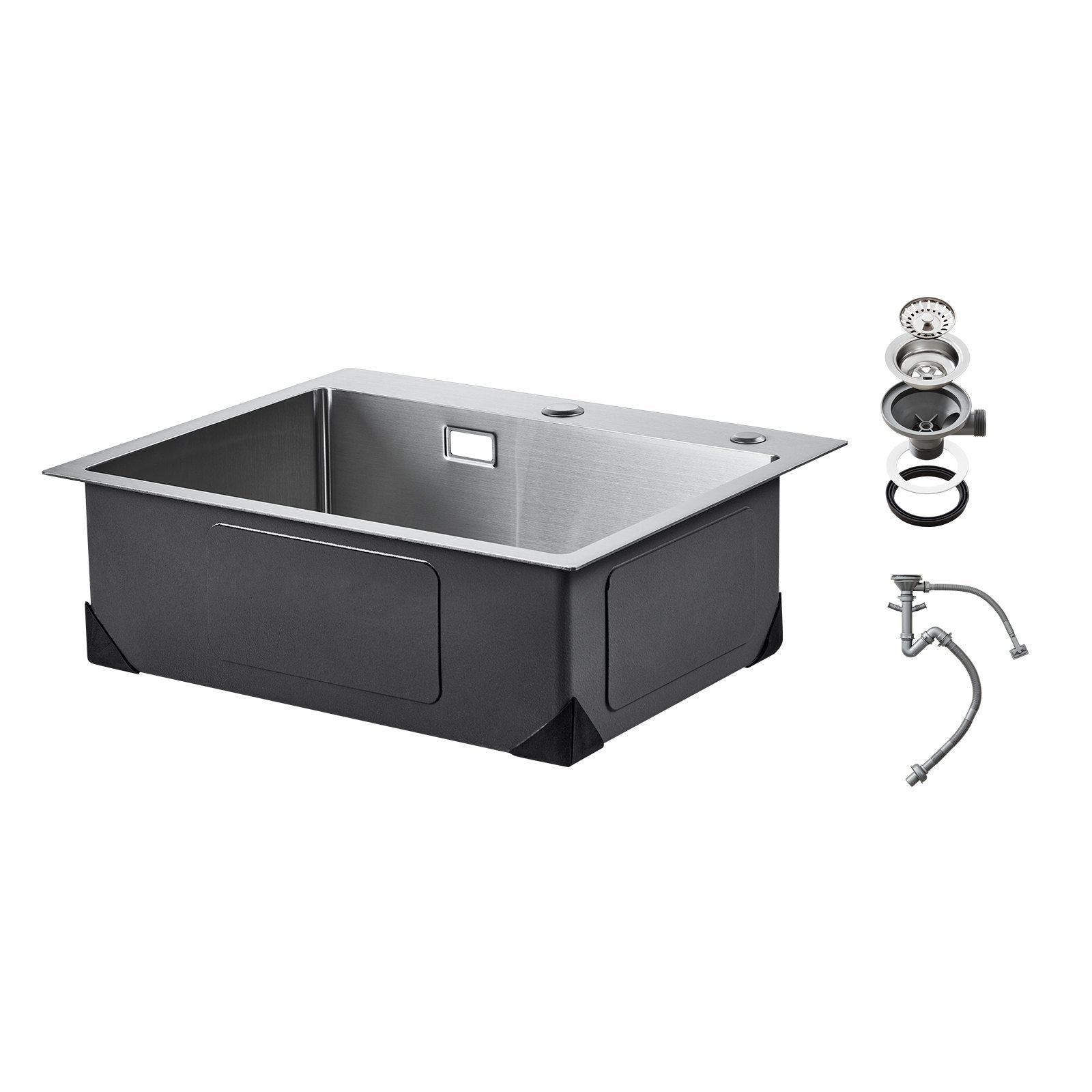 Virtuvės plautuvė VEVOR T554519RS0, 55 cm