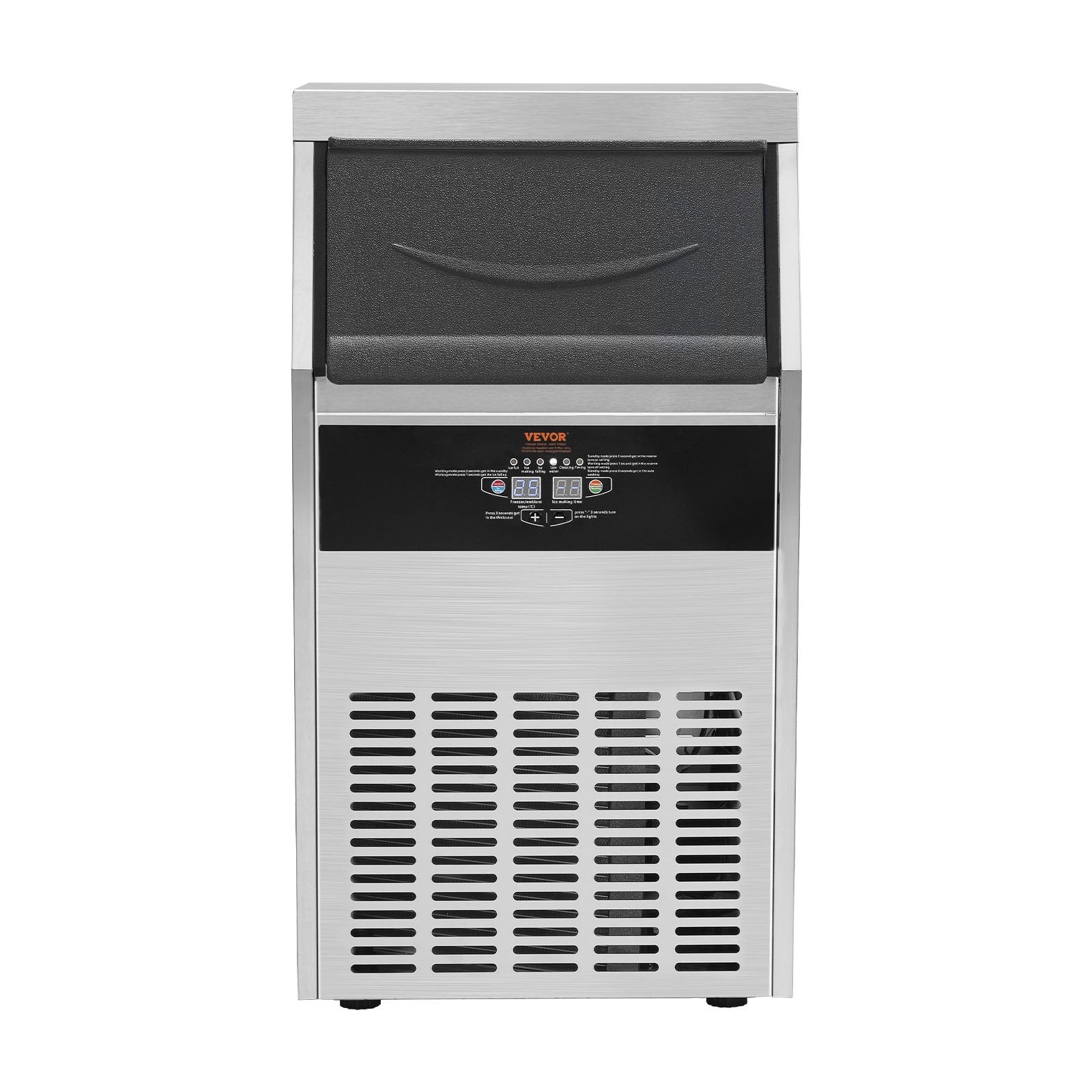 Komercinis ledo generatorius VEVOR SSX100, 47 kg/parą