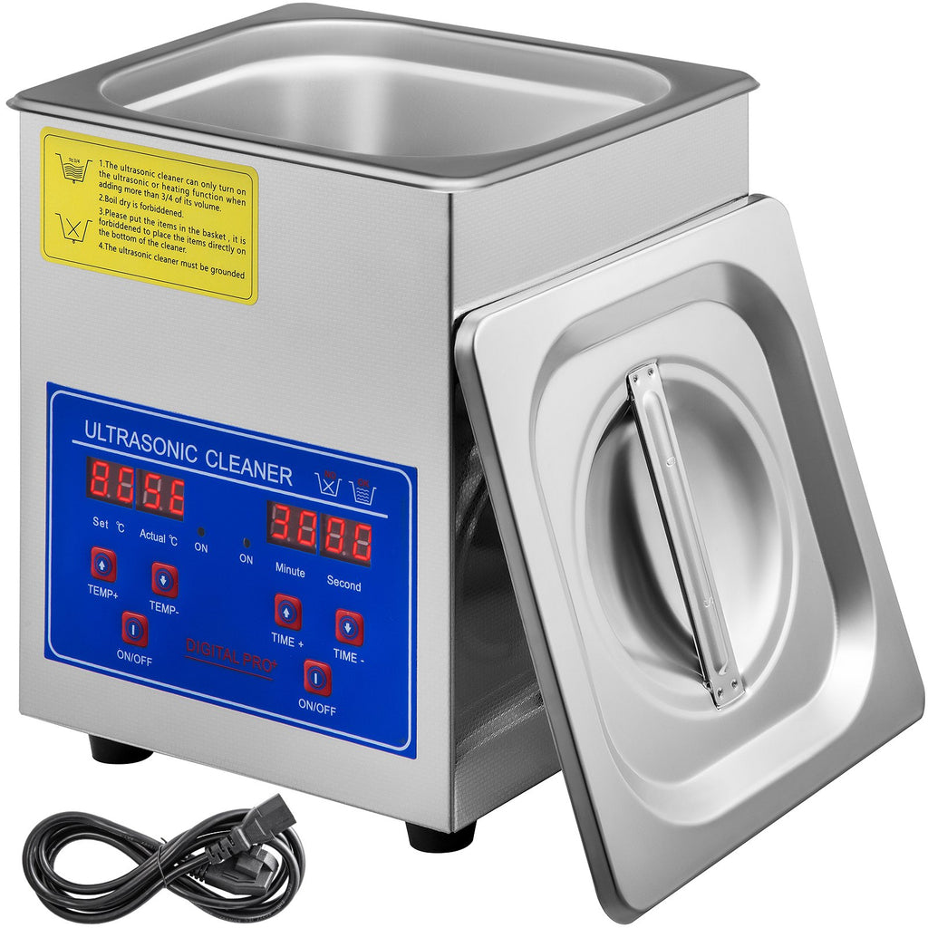 Ultragarsinė valyklė VEVOR 60W, 1,3 l
