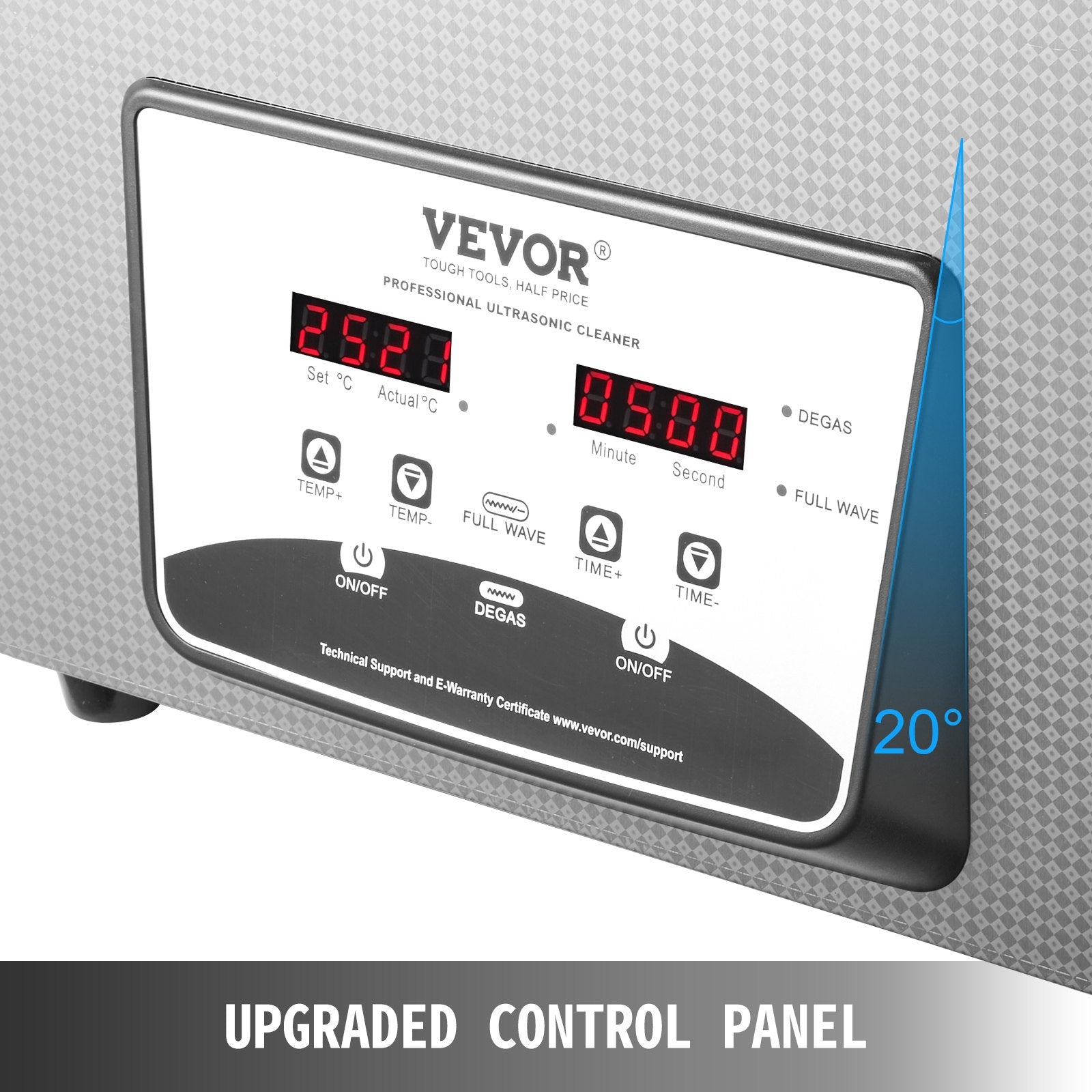 Ultragarsinė valyklė VEVOR 10L, 240W