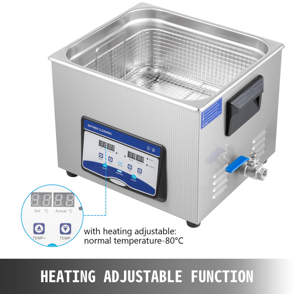 Ultragarsinė valyklė VEVOR 15L, 360W