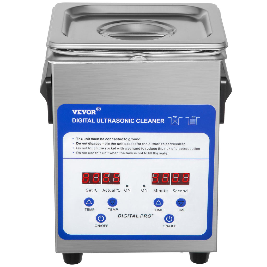 Ultragarsinė valymo vonelė VEVOR TH-010A, 2 l