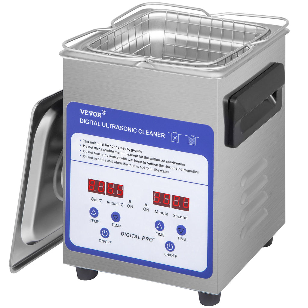 Ultragarsinė valymo vonelė VEVOR TH-010A, 2 l