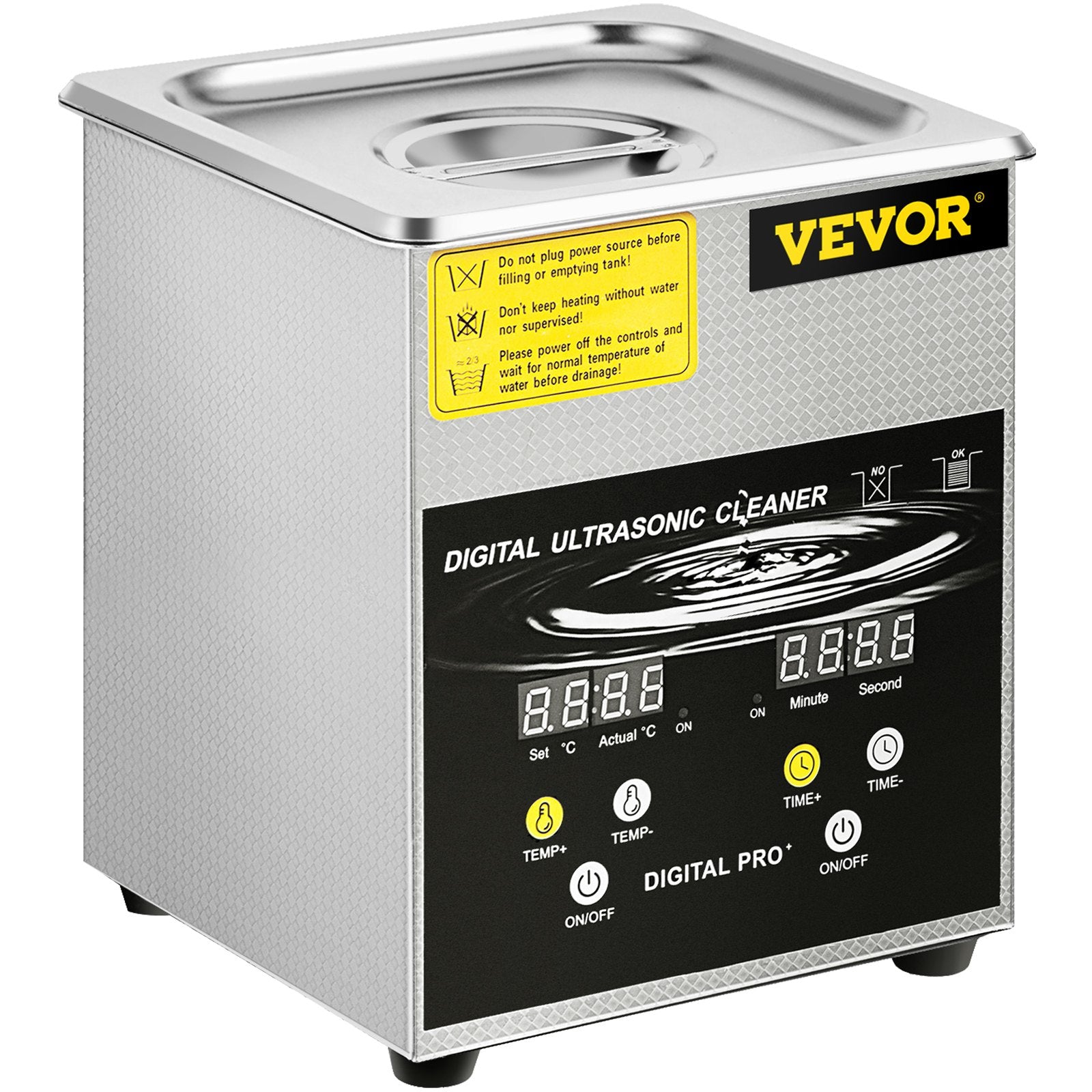 Ultragarso valytuvas VEVOR MH-010S, 2 l talpa