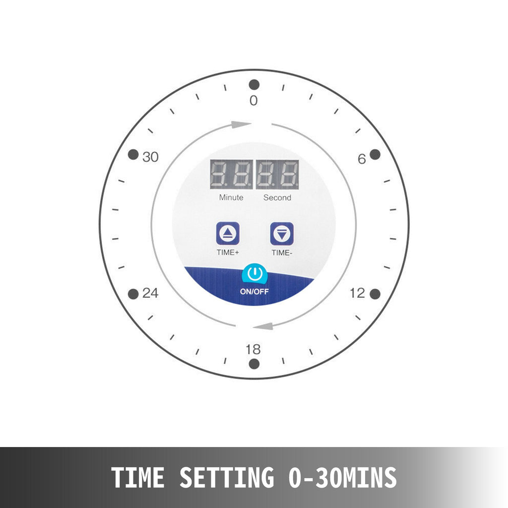 Ultragarsinė valyklė VEVOR 3.2L, 120W