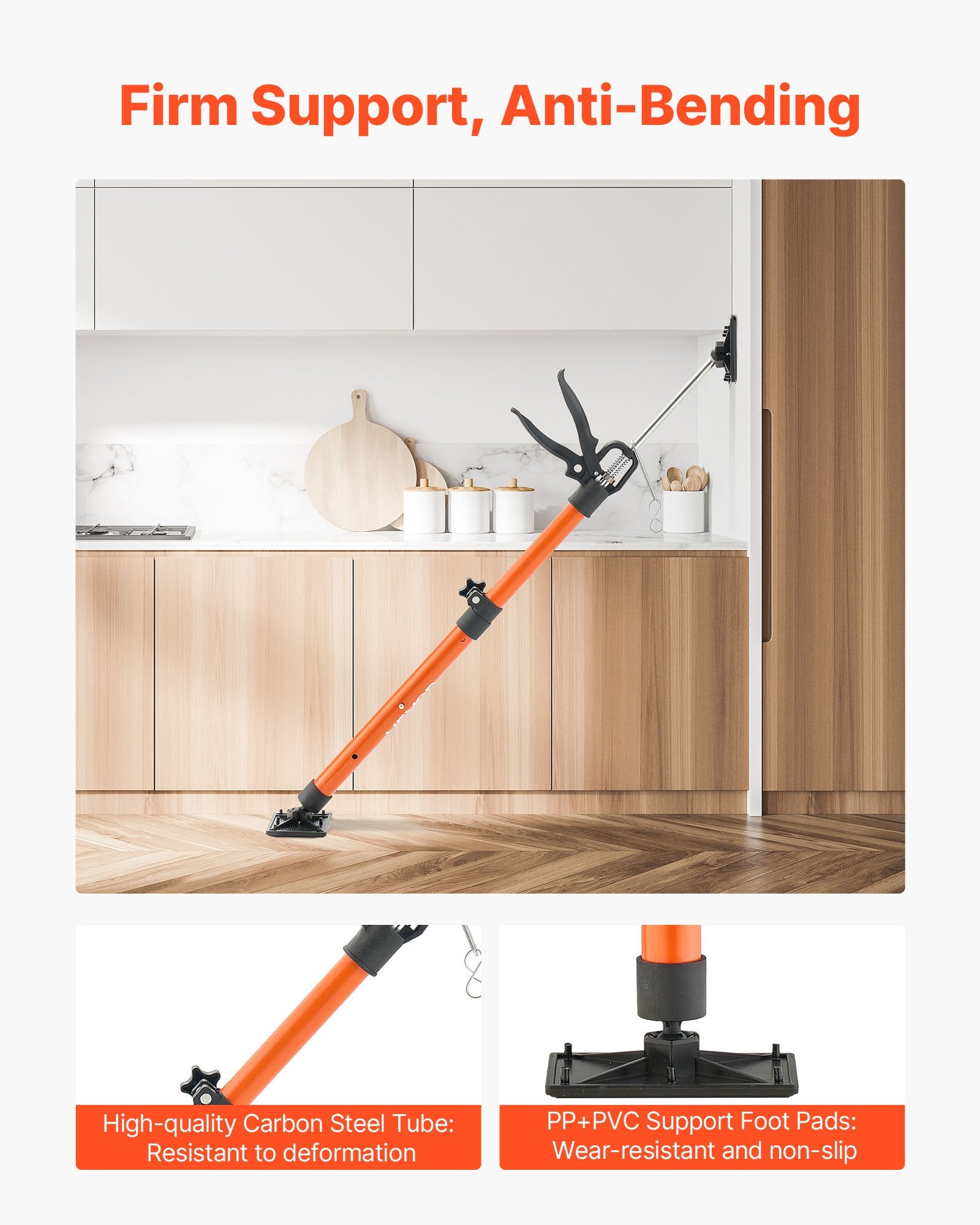 Teleskopiniai atraminiai strypai VEVOR JF-ZCG003-245, 54–155 cm