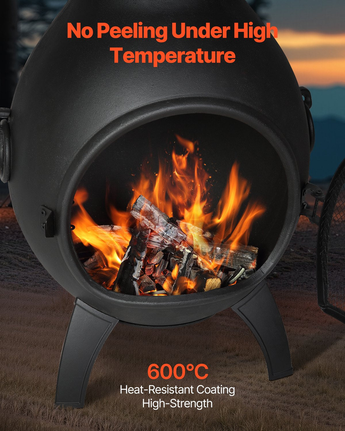 Lauko židinys VEVOR 81041-S, 45,7 cm skersmens