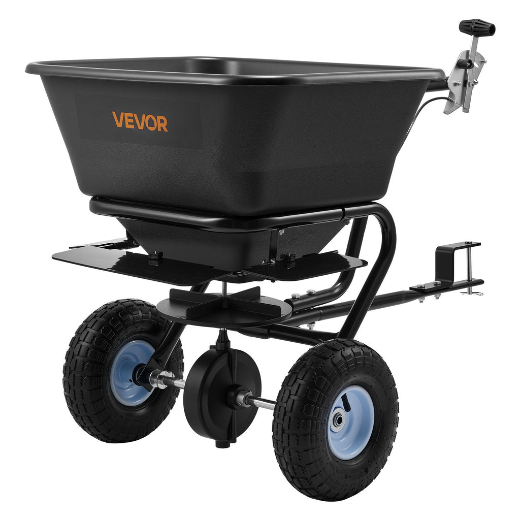 Prikabinamas vejos barstytuvas VEVOR 2034, 38,6 kg talpa