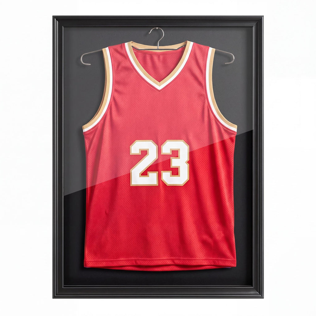 Sportinių marškinėlių rėmas-vitrina VEVOR ZSK-354-Y, 90 x 70 x 4 cm