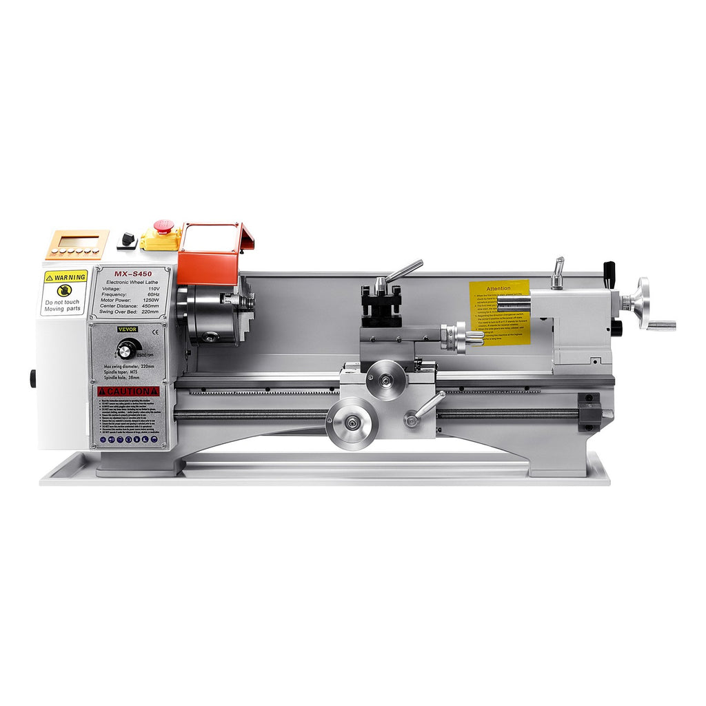 Metalo tekinimo staklės VEVOR MX-S450, 1250W