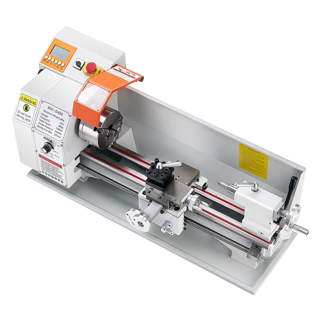 Metalo tekinimo staklės VEVOR MX-S450, 1250W