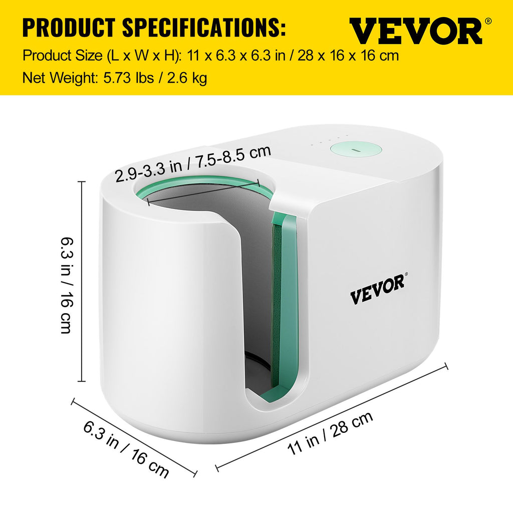 Puodelių termo presas VEVOR Pro Easy Mug Press PD150, 280W