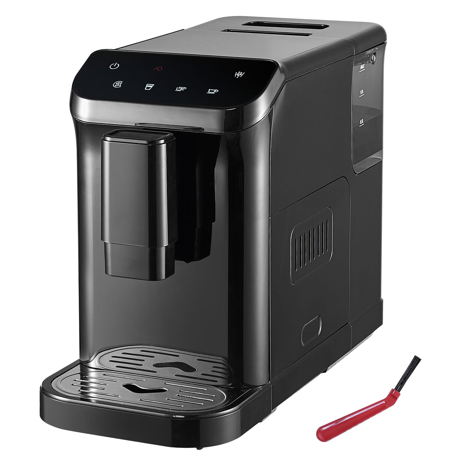 Automatinis kavos aparatas VEVOR CM9002E-GS, 15 barų slėgis