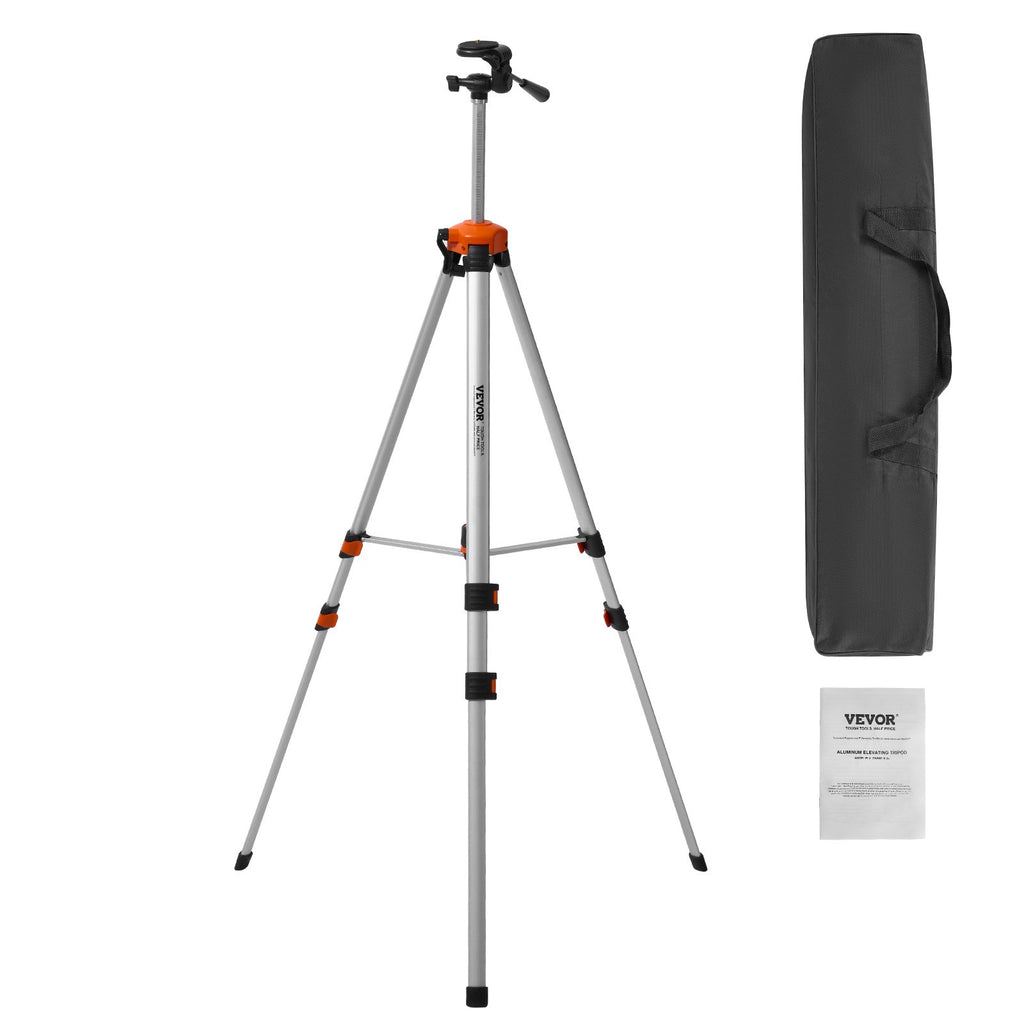 Lazerinio nivelyro stovas VEVOR 504BS, 175 cm aukščio