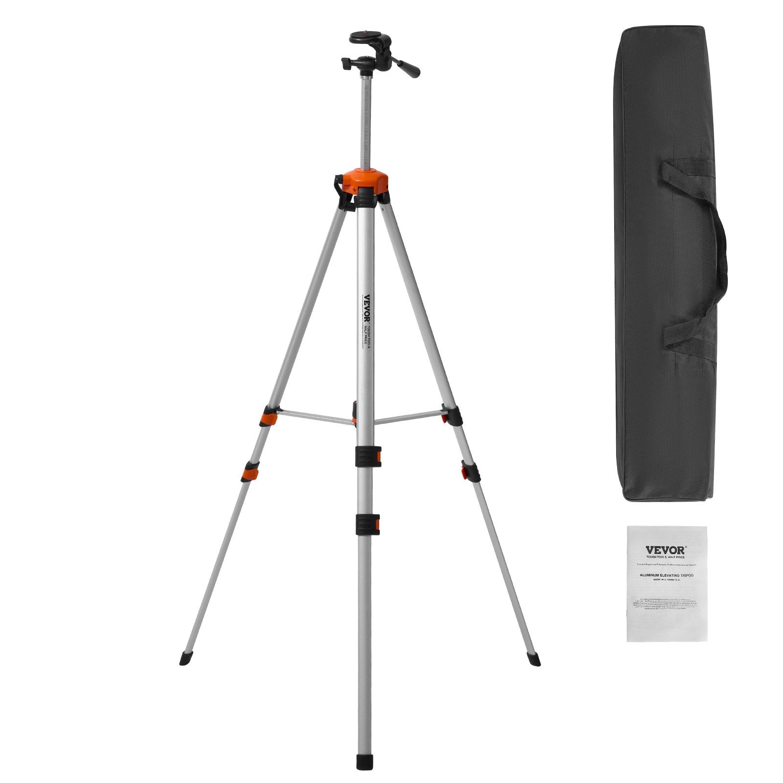 Lazerinio nivelyro stovas VEVOR 504BS, 175 cm aukščio