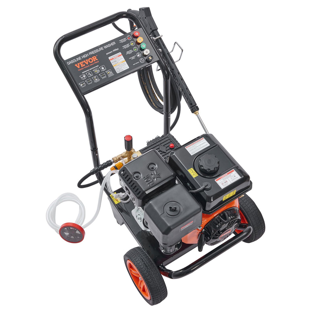 Benzininis aukšto slėgio plovimo įrenginys VEVOR BSG250A, 4400 PSI