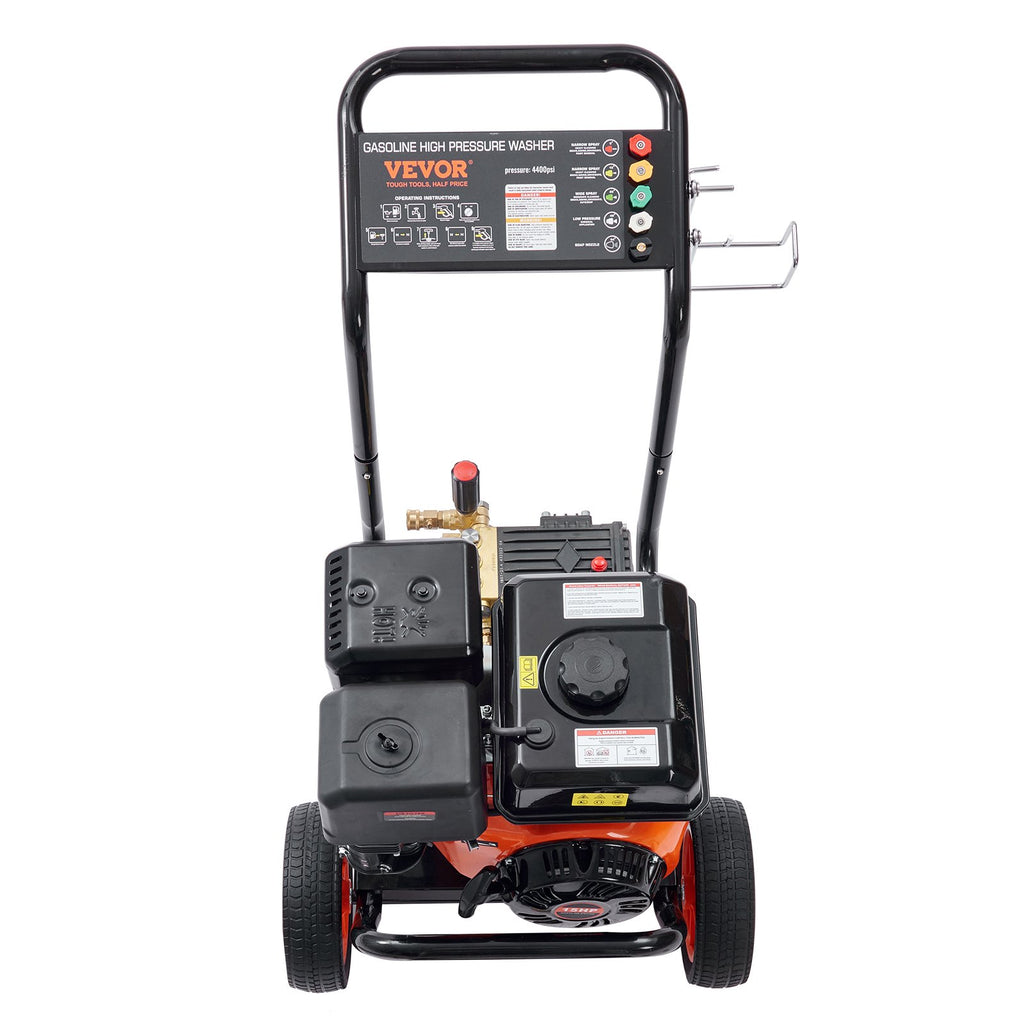 Benzininis aukšto slėgio plovimo įrenginys VEVOR BSG250A, 4400 PSI