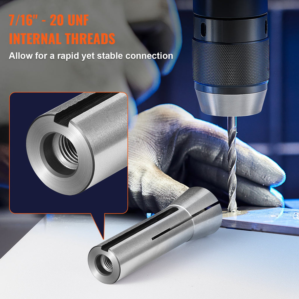 R8 įvorių rinkinys VEVOR R8JT13, 13 vnt., 1/8"–7/8"