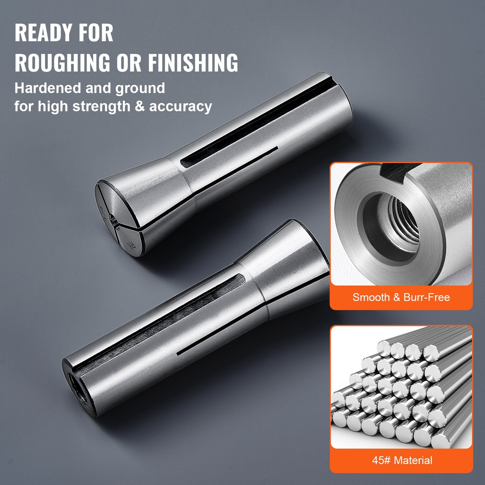 R8 įvorių rinkinys VEVOR R8JT13, 13 vnt., 1/8"–7/8"