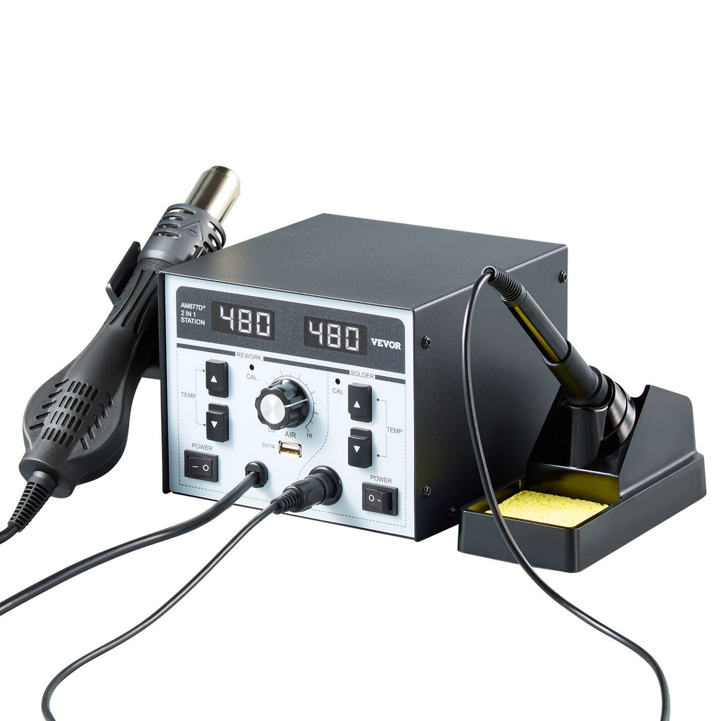 Litavimo stotelė VEVOR AM877D+, 820 W