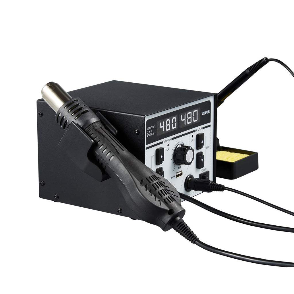 Litavimo stotelė VEVOR AM877D+, 820 W