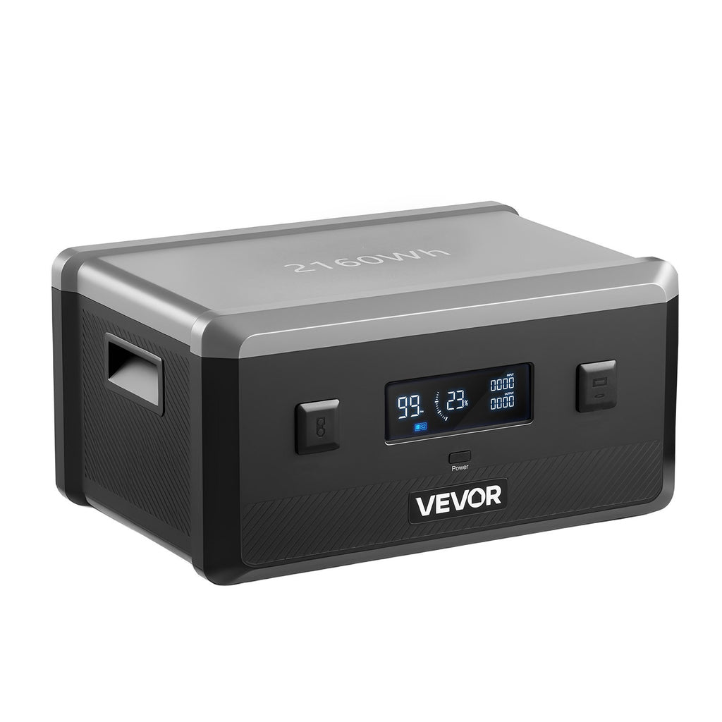 Papildomas akumuliatorius nešiojamai įkrovimo stotelei VEVOR Q2400BP, 2160Wh