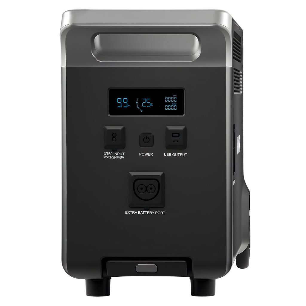 Papildomas akumuliatorius nešiojamai įkrovimo stotelei VEVOR QX3600, 3840Wh