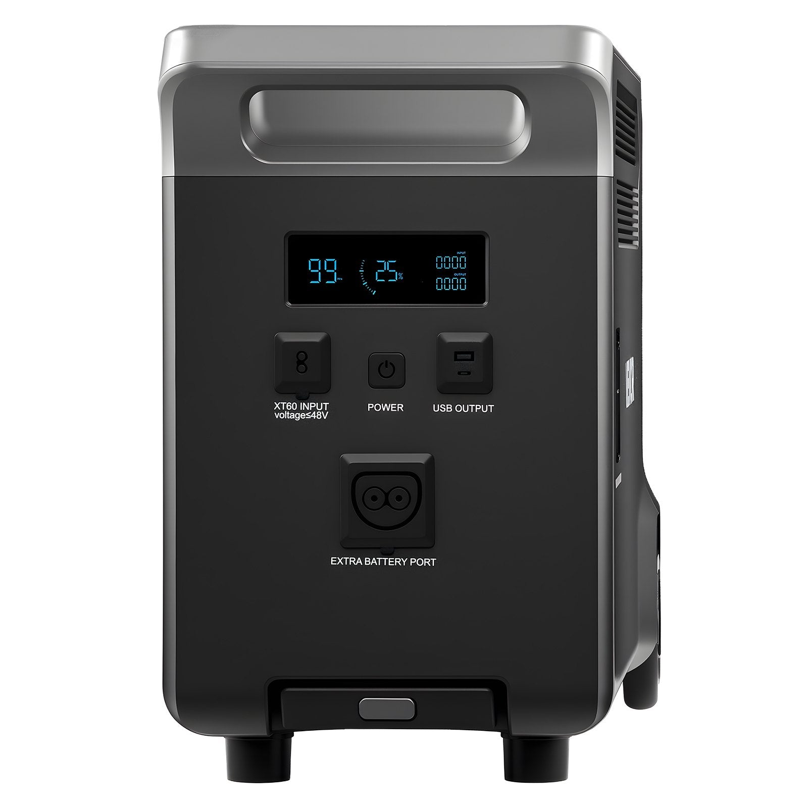 Papildomas akumuliatorius nešiojamai įkrovimo stotelei VEVOR QX3600, 3840Wh