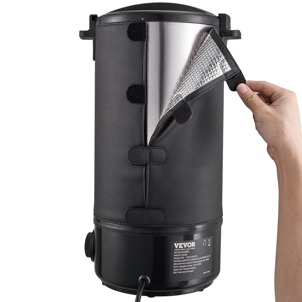 Vaško lydytuvas VEVOR DTL-S010(B), 10 l talpa