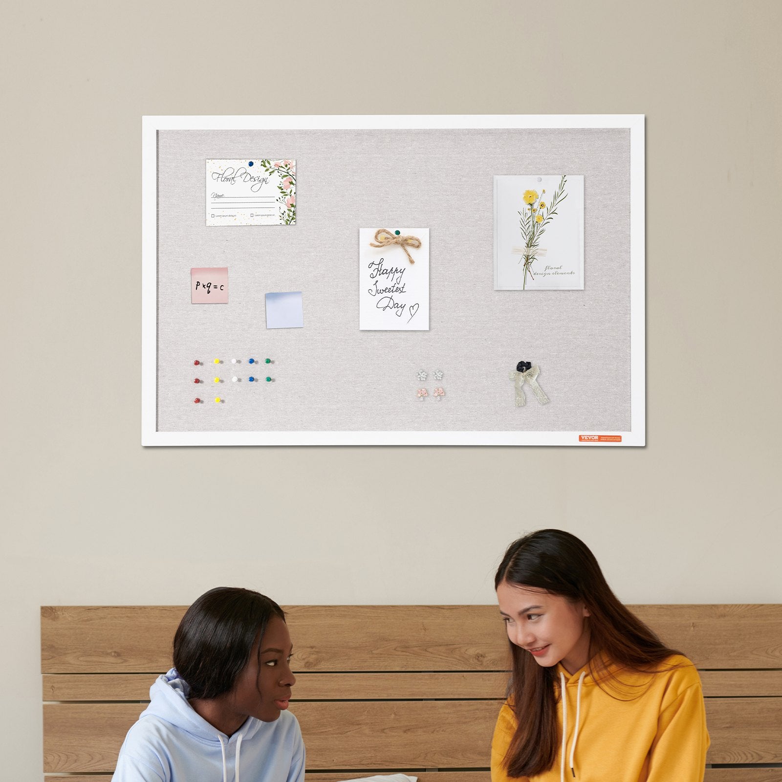 Korkinė lenta VEVOR CCB-2436, 90 x 60 cm