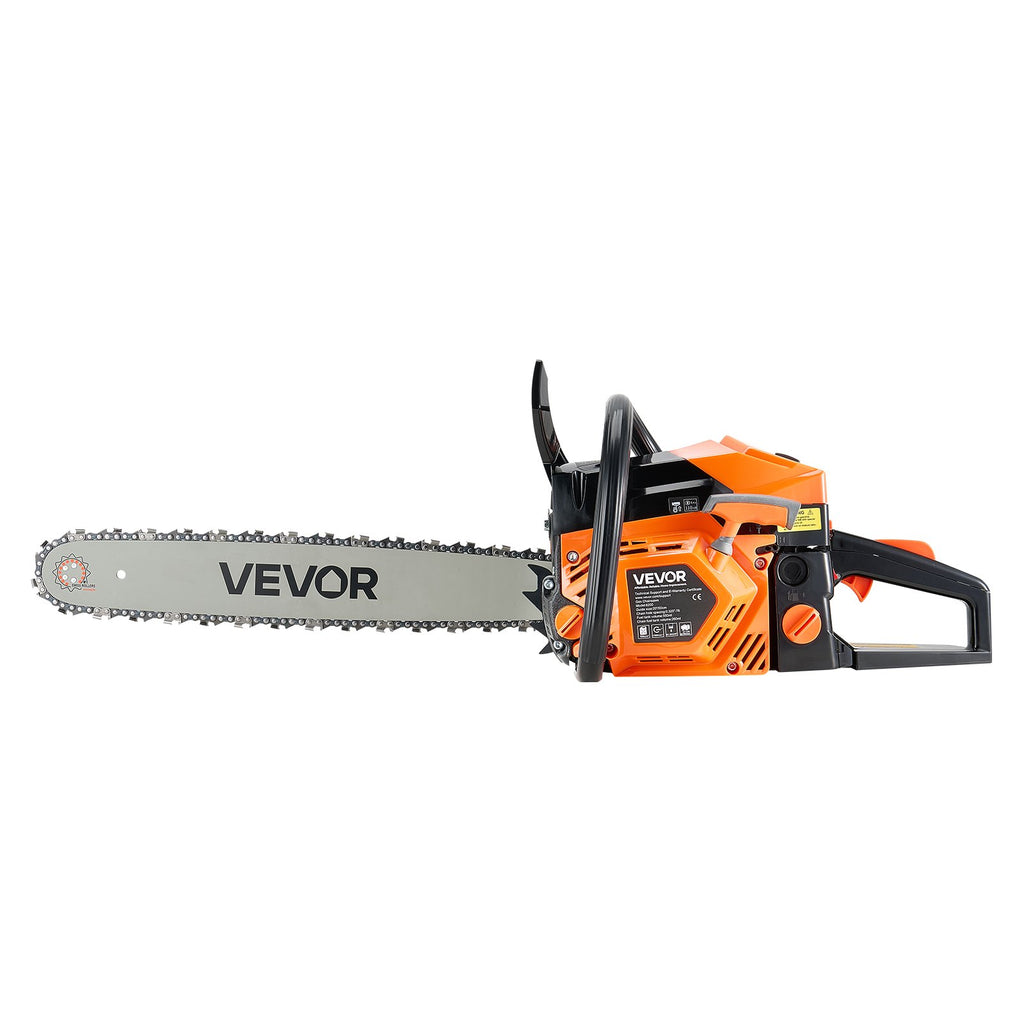 Benzininis grandininis pjūklas VEVOR 5200, 1.8 kW (2.4 AG)