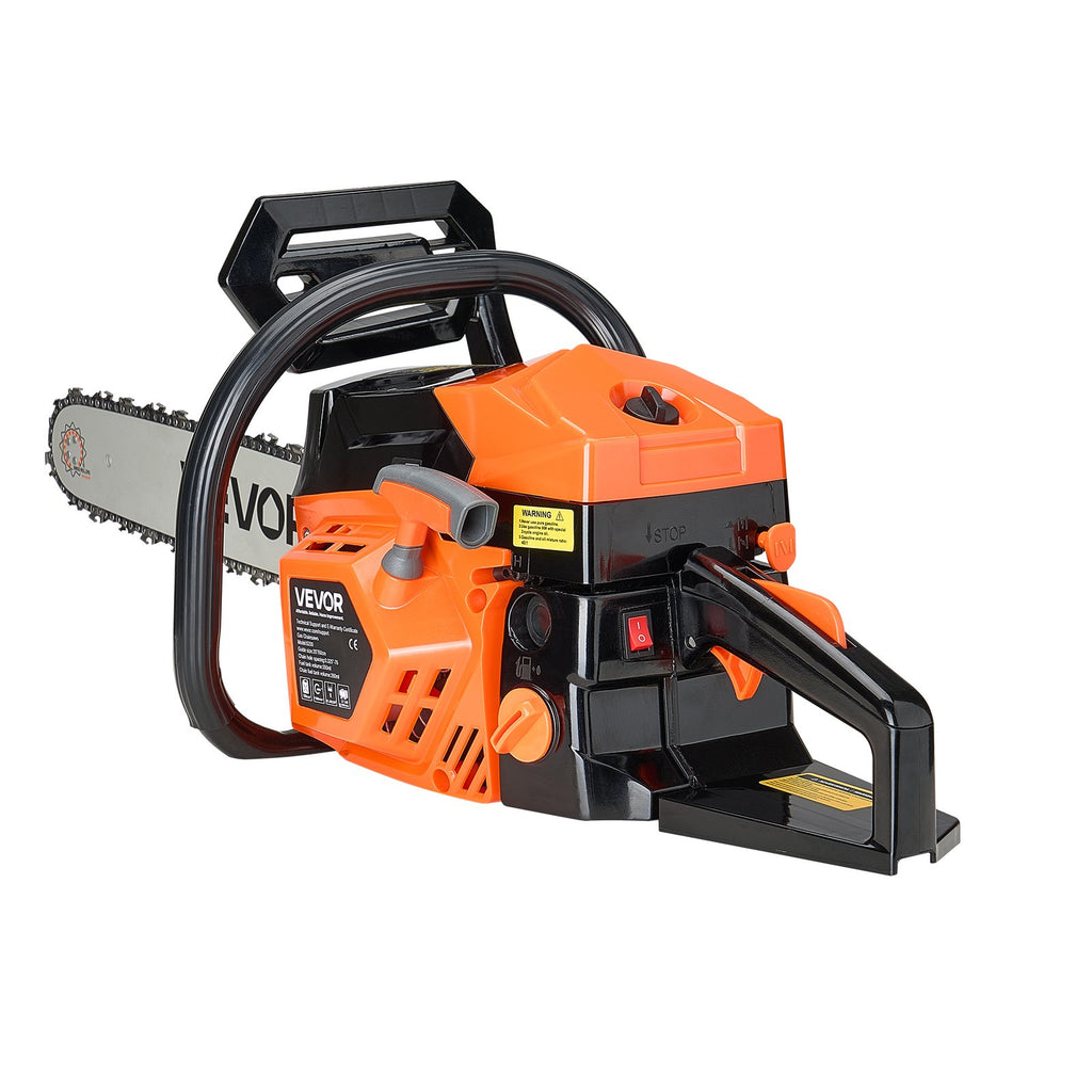Benzininis grandininis pjūklas VEVOR 5200, 1.8 kW (2.4 AG)