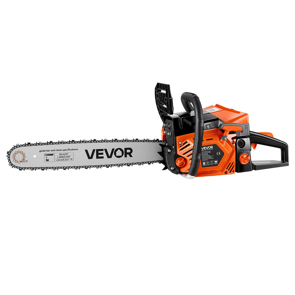 Grandininis benzininis pjūklas VEVOR OO-5800, 2,2 kW