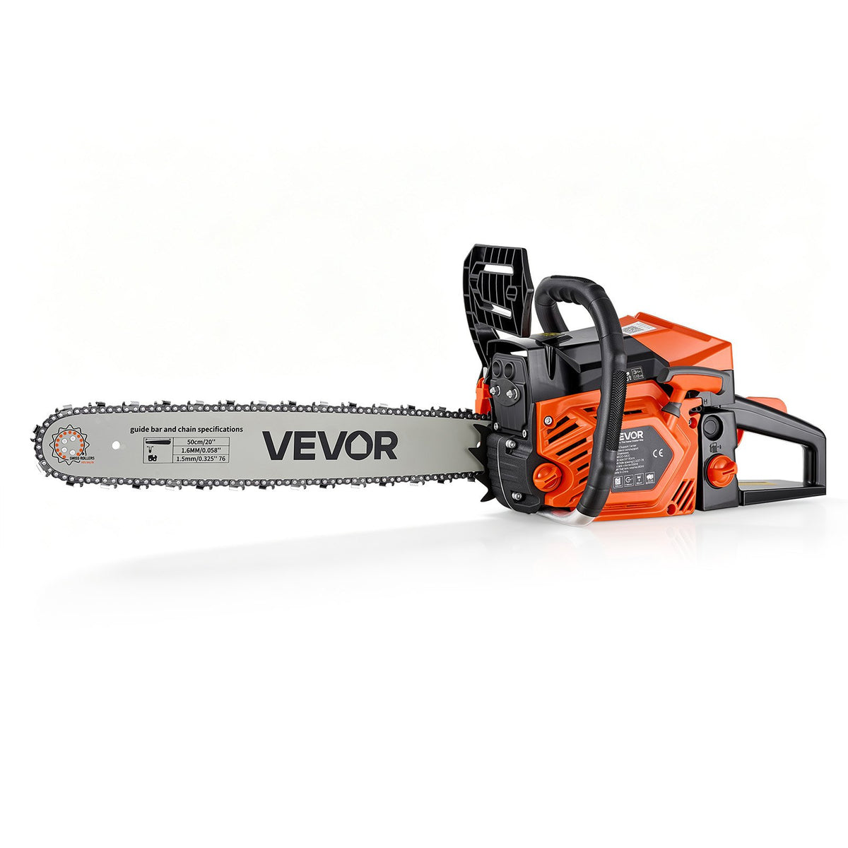 Grandininis benzininis pjūklas VEVOR OO-5800, 2,2 kW