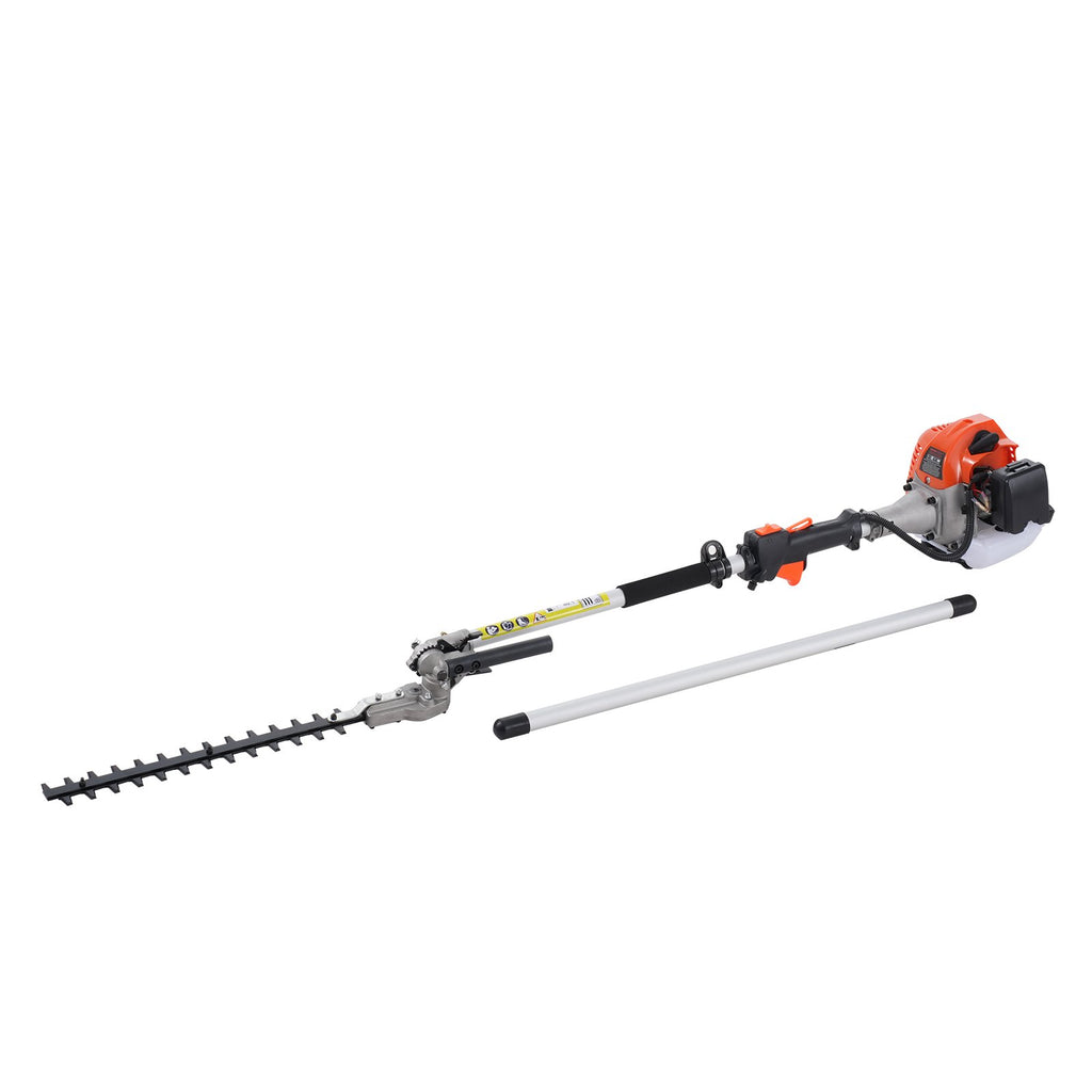 Benzininės aukštapjovės gyvatvorių žirklės VEVOR F26-B, 26 cm³